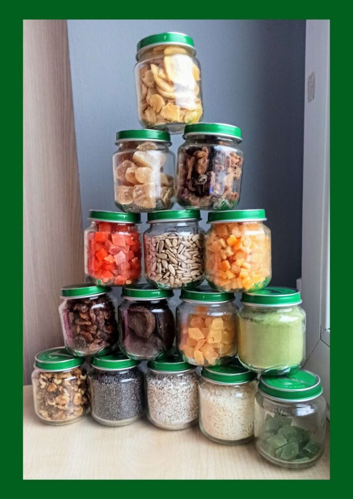 choinka z przypraw i bakalii